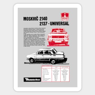 MOSKVITCH 2140 - advert Sticker